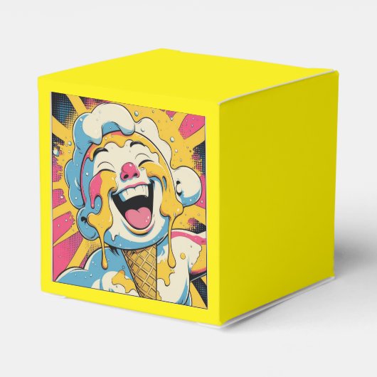 Melting Joy – Ice Cream Pop Art Explosion フェイバーボックス (裏面サイド)