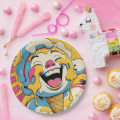 Melting Joy – Ice Cream Pop Art Explosion ペーパープレート (パーティー)