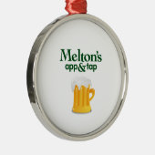 Meltonのクリスマスのオーナメント メタルオーナメント (右)