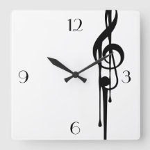 MELTPOINTホワイトブラックGクレフ、 音符記号大カスタム数