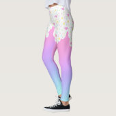 Melty Sprinkles leggings レギンス (左)