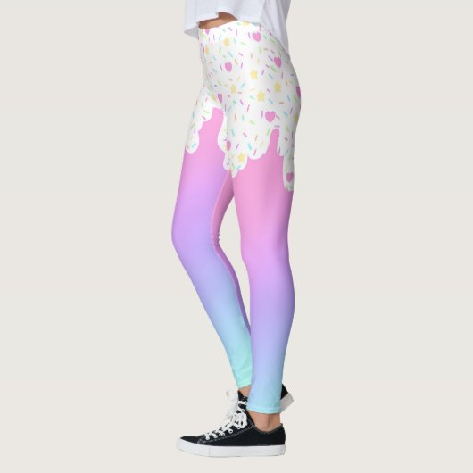 Melty Sprinkles leggings レギンス (左)