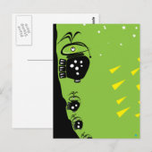 MelvaザBug Postcard ポストカード (正面/裏面)