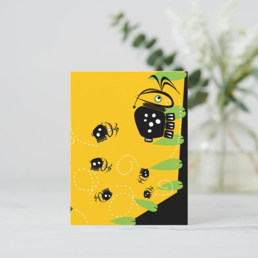 MelvaザBug Postcard ポストカード (スタンド正面)