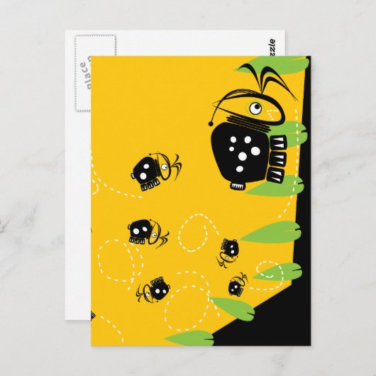 MelvaザBug Postcard ポストカード (正面/裏面)