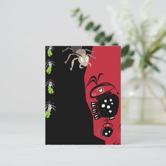 MelvaザBug Postcard ポストカード (スタンド正面)