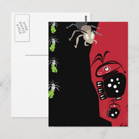 MelvaザBug Postcard ポストカード (正面/裏面)