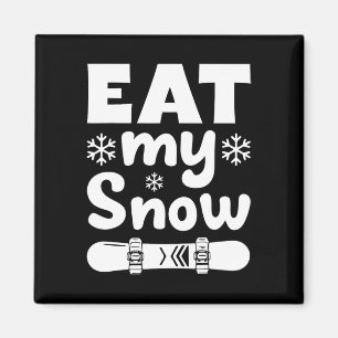 Mem W用食べスノーボードMy Snow Snowboarding Shirt マグネット