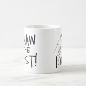 Memawは最も最高のです(AlfieおよびPippa) コーヒーマグカップ (中央)