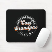 Member Cool Grandpas Club For New Grandfather  マウスパッド (マウス)