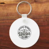 Member Cool Uncles Club Funny Uncle Father's Day  キーホルダー (正面)