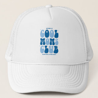 Member of cool moms club, slow days, loving ways キャップ