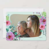 Membrance Mother's Dayフラットフォトカード カード (裏面)