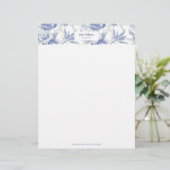 Membrete Magnolias azules レターヘッド (スタンド正面)