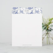 Membrete Magnolias azules レターヘッド (スタンド正面)