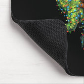 Meme 67 Christmas Santa Riding Dinosaur T Rex Boys マウスパッド (コーナー)