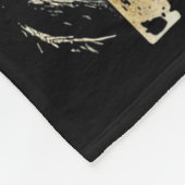 Meme If They Talk Behind Your Back Fart Alpha Wolf フリースブランケット (角)