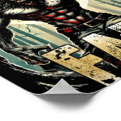 Meme If They Talk Behind Your Back Fart Alpha Wolf ポスター (角)