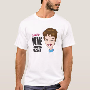 Meme Knows Best伯母さん Tシャツ