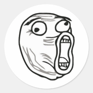 MEME LOL ラウンドシール