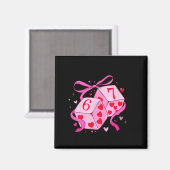 Meme Playing Cards Valentine,preppy Funny Coquette マグネット (正面/裏面)