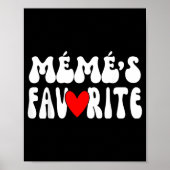 MÉmÉ’s Favorite Funny Grandparent Granhild Humor ポスター (正面)
