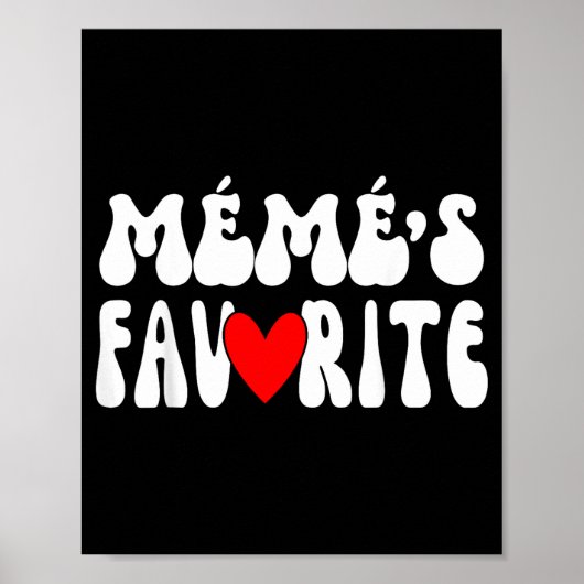 MÉmÉ’s Favorite Funny Grandparent Granhild Humor  ポスター (正面)
