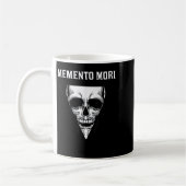 Memento Mori死亡率ストア主義哲学Q コーヒーマグカップ (左)