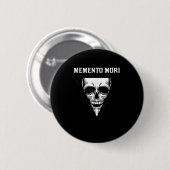 Memento Mori死亡率ストア主義哲学Q 缶バッジ (正面&裏面)
