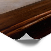 Memento Mori – テーブル上のスカル ポスター (角)