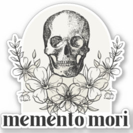 Memento Mori – ビニールステッカー シール