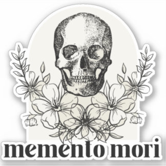 Memento Mori – ビニールステッカー シール