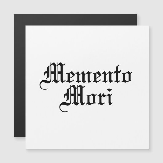 Memento Mori – ラテンフレーズ (正面/裏面)