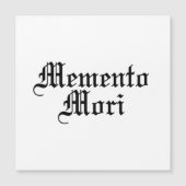 Memento Mori – ラテンフレーズ (正面)