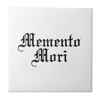 Memento Mori – ラテンフレーズ タイル