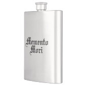 Memento Mori – ラテンフレーズ フラスク (左)