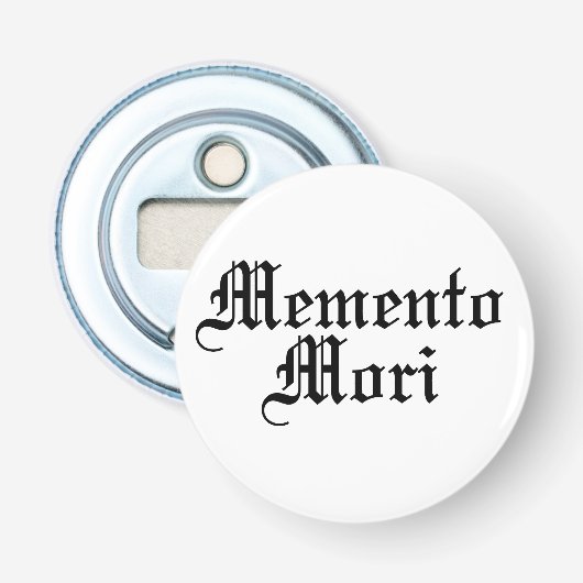 Memento Mori – ラテンフレーズ 栓抜き (正面)