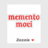 Memento Mori (ヴィンテージ レッド) シール (シート)