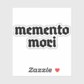 Memento Mori (黒) シール (シート)