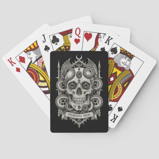 Memento Mori Cards トランプ (裏面)