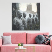 Memento Mori Garden — Gothic  キャンバスプリント (インサイチュ (リビング))