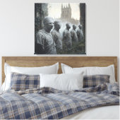 Memento Mori Garden — Gothic  キャンバスプリント (インサイチュ (寝室))