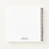 Memento Mori - Hardcover Bullet Journal  ノートブック (裏面)