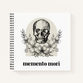 Memento Mori - Hardcover Bullet Journal ノートブック