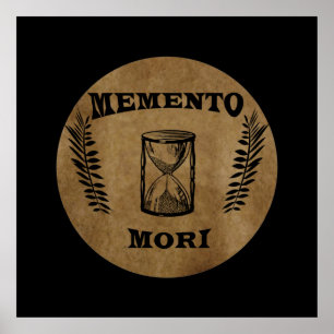 memento mori hourglass ポスター