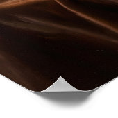 Memento Mori Hourglass Skull Vanitas Dark ポスター (角)