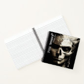 Memento Mori Journal — Custom Name & Title ノートブック (内部)