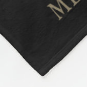 Memento Mori Memento Vivere _ Philosophy & Lat フリースブランケット (角)