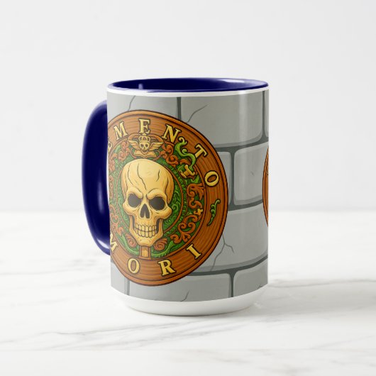 Memento Mori Mug by Phil Elmore マグカップ (正面左)