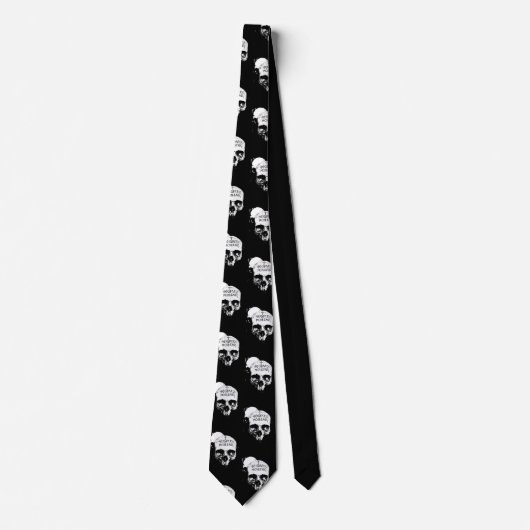 Memento Mori Neck Tie ネクタイ (正面)